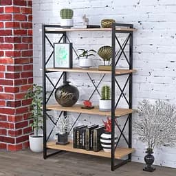 Стелаж Скіф-4-920 Loft Design (Дуб Крафт золотий)
