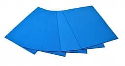 Набір фоамірану кольорового, А4, 1 мм, 5 аркушів, Блакитний, EVA-1-019