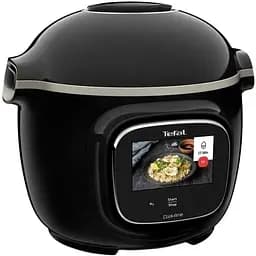 Мультиварка скороварка Tefal Cook4me Touch 1600Вт 6л сенсорное управление 13 программ черный