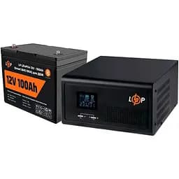 Джерело безперебійного живлення (ДБЖ) LogicPower UPS 430VA + LiFePO4 1280Wh (20478) [110285]