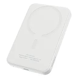 Зовнішній акумулятор Baseus Magnetic Mini Wireless Fast Charge Power Bank 5000mAh 20W Stellar White（With Simple Series Charging Cable Type-C to Typ (P10022107223-00) - мініатюра 7