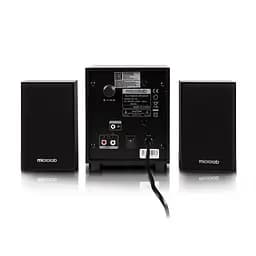 Microlab Акустична система M-105 2.1, 10W, mini-jack, чорний - мініатюра 3