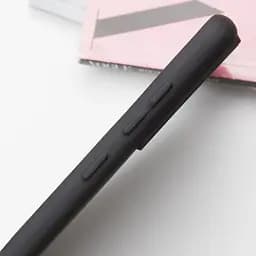 Чохол TPU Getman Liquid Silk Full Camera для Samsung Galaxy S21 FE Чорний / Black - мініатюра 4