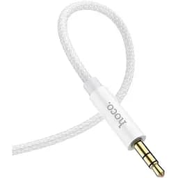 Кабель AUX Hoco UPA19 3.5 мм M - 3.5 мм M 1 м серебристый