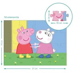 Пазл DoDo 4 в 1 Peppa Pig (200343) - мініатюра 4