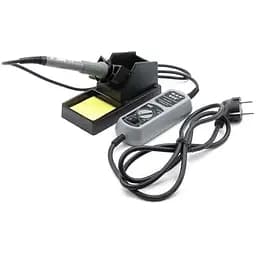 Паяльник WEP 908+ з підставкою 65W, аналогове регулювання t 200-480 гр, жало 900M з портативним блоком управління - мініатюра 2
