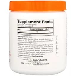 L-Аргінін Doctor's Best L-Arginine 300 г - мініатюра 2