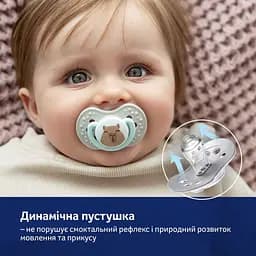 Пустушка силіконова динамічна LOVI CapiChill 0-6 місяців 2 шт. рожева (22/932girl) - мініатюра 11