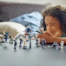 Конструктор LEGO Star Wars Клони-піхотинці й Бойовий дроїд. Бойовий набір 215 деталей (75372) - мініатюра 8
