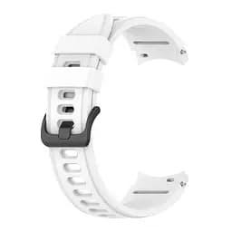 Ремінець для Samsung Galaxy Watch 5 Pro 45mm - білий ширина кріплення 20мм силікон Watchbands RiccoOne (W28-9WB69551119) - мініатюра 3