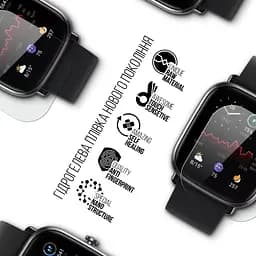 Гідрогелева плівка на годинники Amazfit Watch GTS 2 mini ArmorStandart захисна плівка для смарт годинників прозора (ARM58908) - мініатюра 2