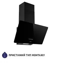 Витяжка декоративна похила Minola HDN 6224 BL 700 LED - мініатюра 2
