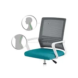 Офісне крісло Sofotel Corta Grey/Turquoise (241401) - мініатюра 10