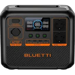 Зарядна станція Bluetti AC70P 1000W 864Wh - мініатюра 2