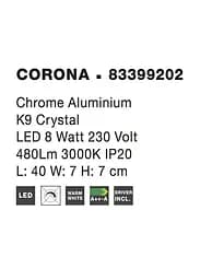 Бра Nova Luce CORONA 83399202 - мініатюра 4
