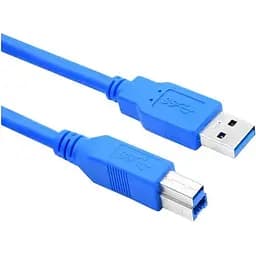 Кабель Voltronic USB 3.0 AM/BM 1.8 м синий для периферии