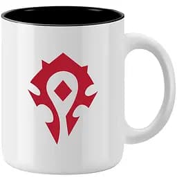 Чашка World of Warcraft Horde (Варкрафт) 325 мл Білий - мініатюра 2
