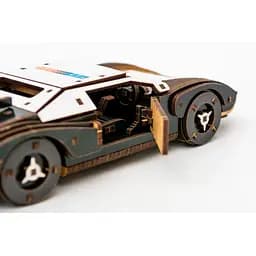 Дерев’яний 3D конструктор Fast car Gt Puz-26916, 164 деталі - мініатюра 4