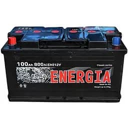 Акумулятор Energia 100Ah (+/-) (800EN) (353х175х190)