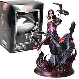 Фігурка Akatsuki Uchiha Itachi Haut  Учиха Ітачі з вороною Наруто Naruto 26cм NA 22.045 - мініатюра 2