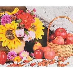 Набір для творчості алмазна картина Літня радість Strateg SK88236, 40x50 см