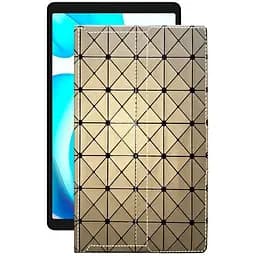 Чехол StatusCASE из экокожи для планшета Realme Pad Mini Золотой ромб