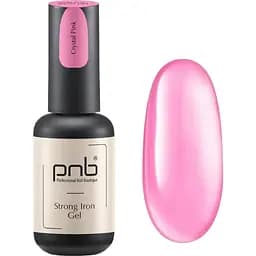 Гель PNB Strong Iron Gel Crystal Pink 8 мл