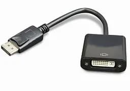 Переходник Cablexpert A-DPM-DVIF-002, DisplayPort-DVI, 0,1 м, черный (A-DPM-DVIF-002)