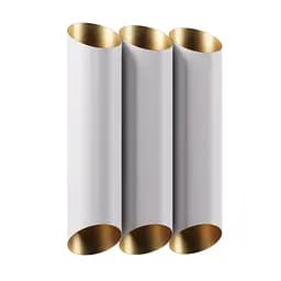 Настінне бра V6, PikArt арт. 3826 Золотистий/білий