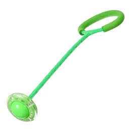 Інтерактивна нейроскакалка MS 3235 із LED-підсвічуванням, для розвитку координації та баланс, зелена