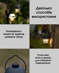 Кемпінговий підвісний ліхтарик Nitecore LR40 100лм з Power Bank Type-C (Білий) - мініатюра 4