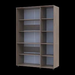 Шафа для одягу Doros Торн Кремона Канноло 3 ДСП (полиці) 135х51.6х200 (44900476) - мініатюра 4
