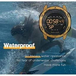 Тактичний годинник North Edge Mars Pro Yellow 5Bar - мініатюра 8