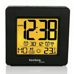 Годинник настільний Technoline WT330 Black (WT330), Чорний - мініатюра 2