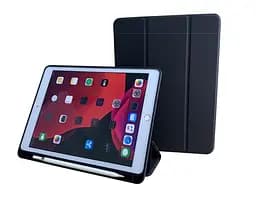 Чохол-книжка DK для Apple iPad 10.2" 7gen 2019 екокожа/силікон Smart Case cлот стилус (011189) black - мініатюра 3