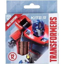 Мел восковой Kite Transformers 12 шт. (TF24-070)