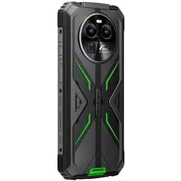 Смартфон Blackview BV8100 8/256GB акумулятор 8800 мАг чорно зелений - мініатюра 4