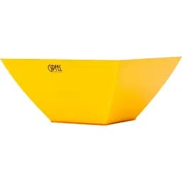 Салатник квадратний Gipfel Divinity з подвійними стінками жовтий (3752)