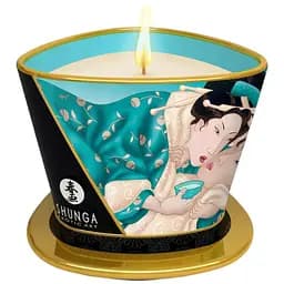 Массажная свеча Shunga Massage Candle Island Blossoms с афродизиаками 170 мл