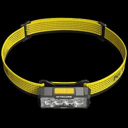 Налобний ліхтар Nitecore NU27 600лм 123м USB-C (10 режимів) біле + червоне світло (Чорний) - мініатюра 2