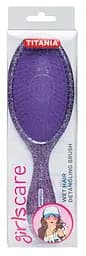 Щітка для довгого волосся масажна Titania, ліловий (1628-G GIRL BOX лил)