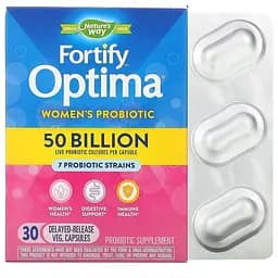 Пробиотик для женщин Nature's Way Primadophilus Optima 30 капсул