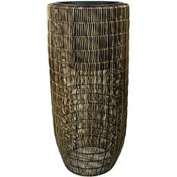 Кашпо Engard зі штучного ротангу 40х40x91 см (HA-04)