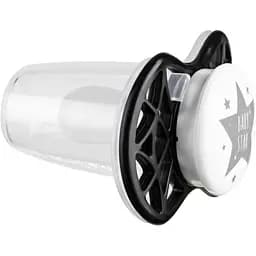 Пустушка Nuvita 7065 Air55 Cool симетрична 0m+ BABY STAR чорна NV7065IB