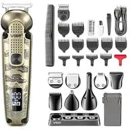 Набір для стрижки VGR V-103 19 насадок LED display 8 в 1 (44963-V-103_739)
