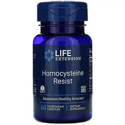 Резистентність гомоцистеїну Life Extension Homocysteine Resist, Life Extension 60 капсул
