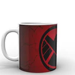 Кухоль GeekLand білі Агенти Щ.И.Т Agents of S.H.I.E.L.D. логотип на червоному тлі AS.02.008 330 мл червоний - мініатюра 2
