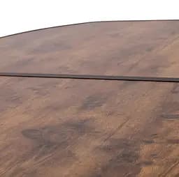 Стіл Bo-Camp Melrose Oval 120x80 cm Black/Wood look (1404220) - мініатюра 10