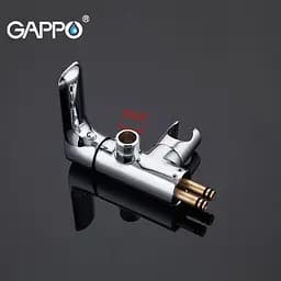 G7248-1 Змішувач для душу гігієнічний вбудований Gappo Noar 1/8, Хром - мініатюра 4