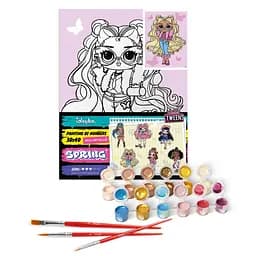 Набор для росписи по номерам для детей 5+ L.O.L. Surprise! Tweens Olivia Flutter, Ideyka, 30x40 см, КНО6286